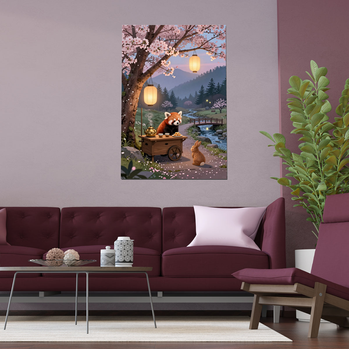 Moonlit Forest Sanctuary