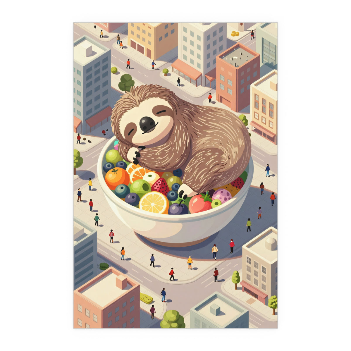 Sloth's Fruit Bowl Oasis