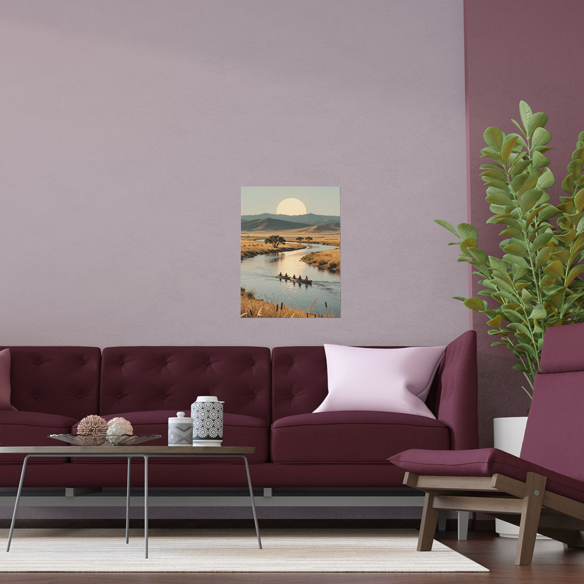 Serene Horizon Reflections