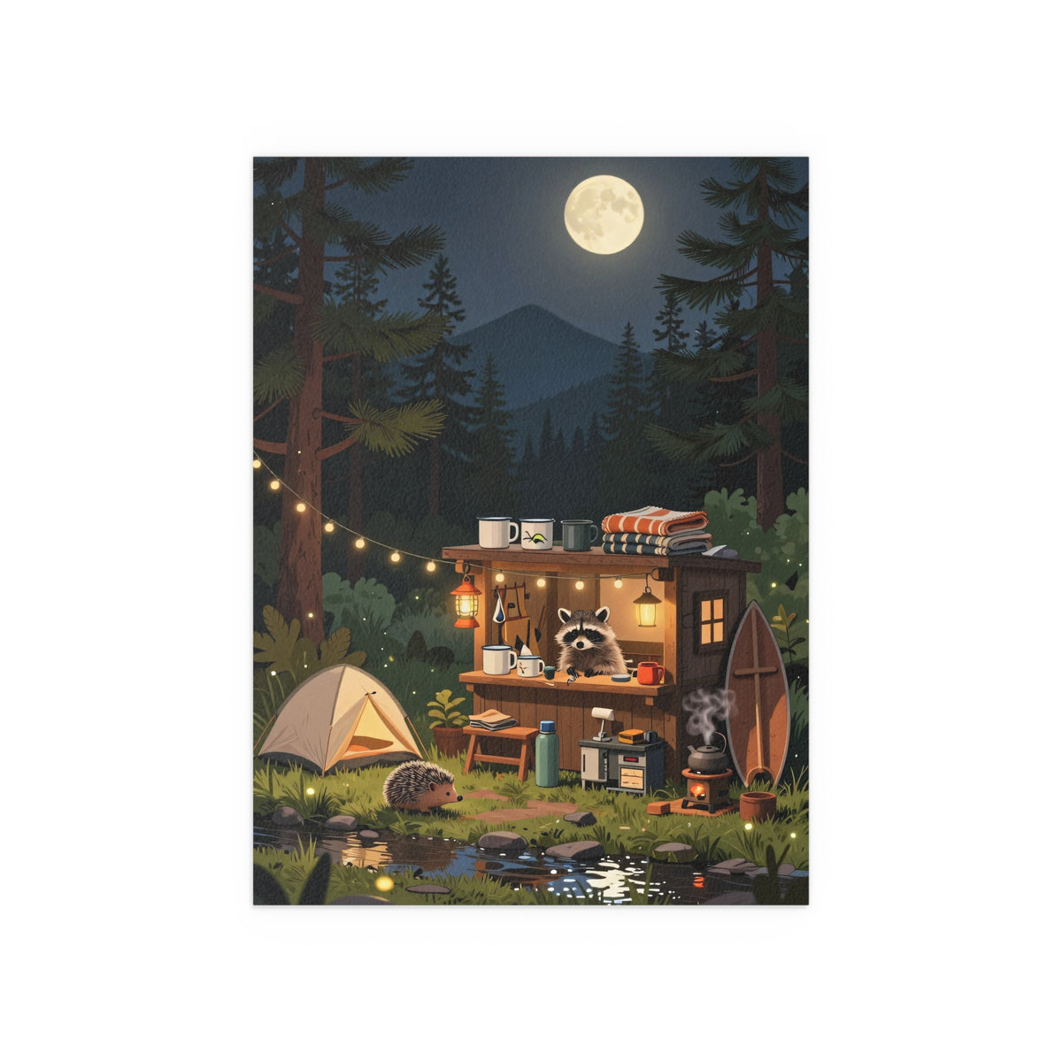 Moonlit Woods of Wonder