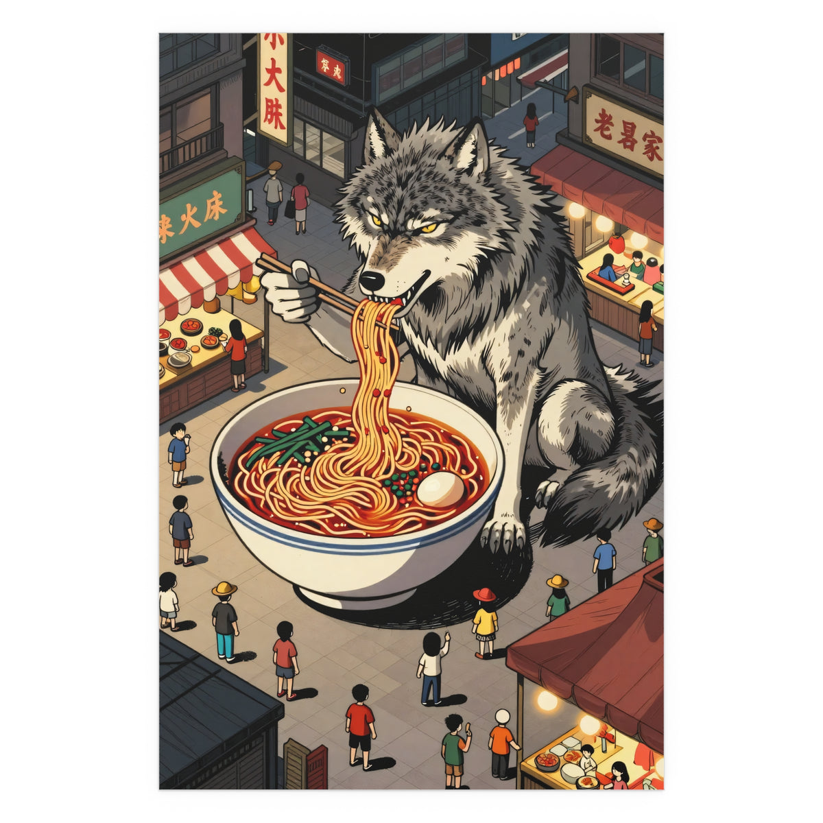 Noodle Frenzy in the City