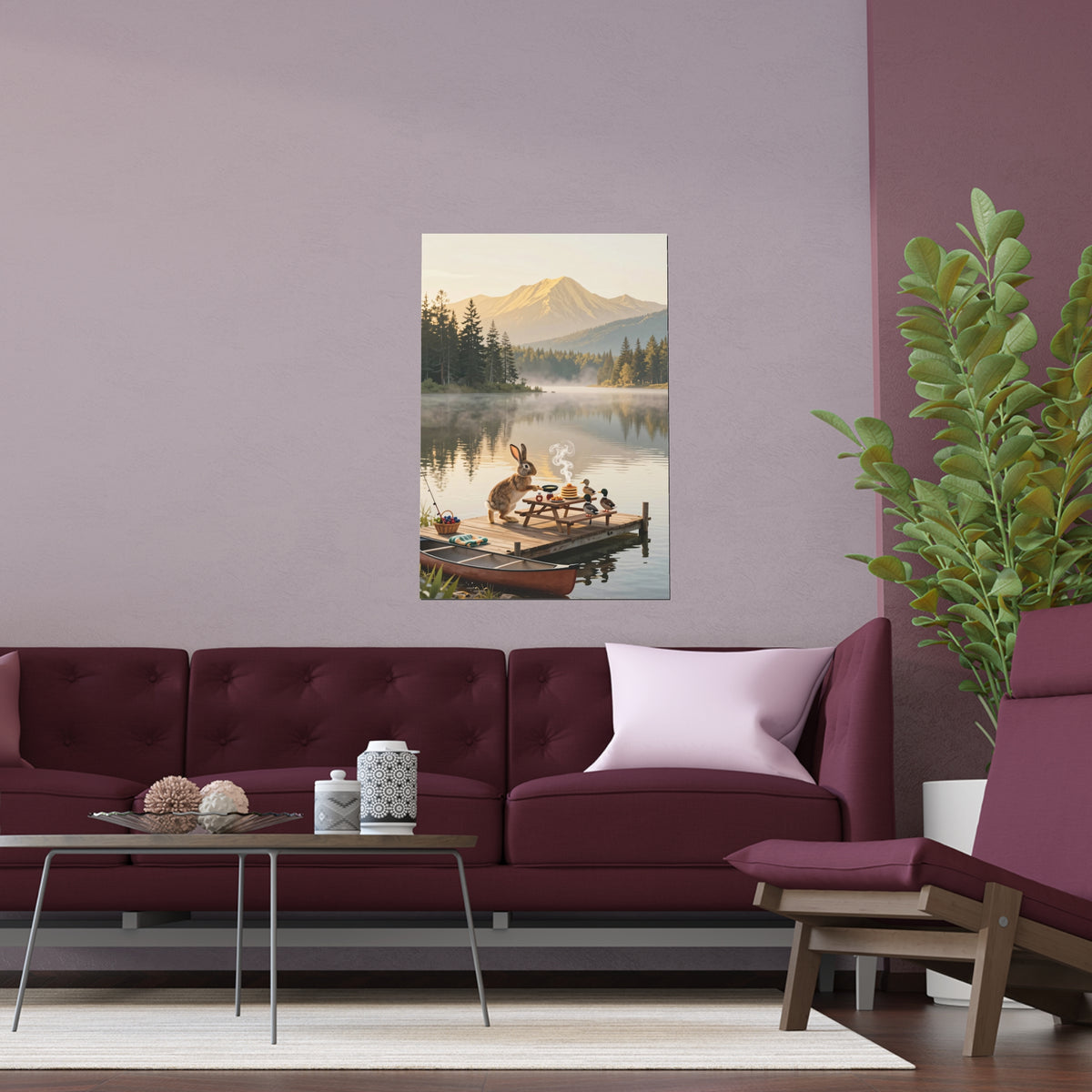 Lake Serenity Canoeist